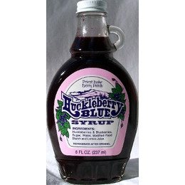 Huckleberry Blue Syrup